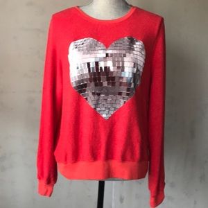 Wildfox My Disco Heart Sweatshirt
